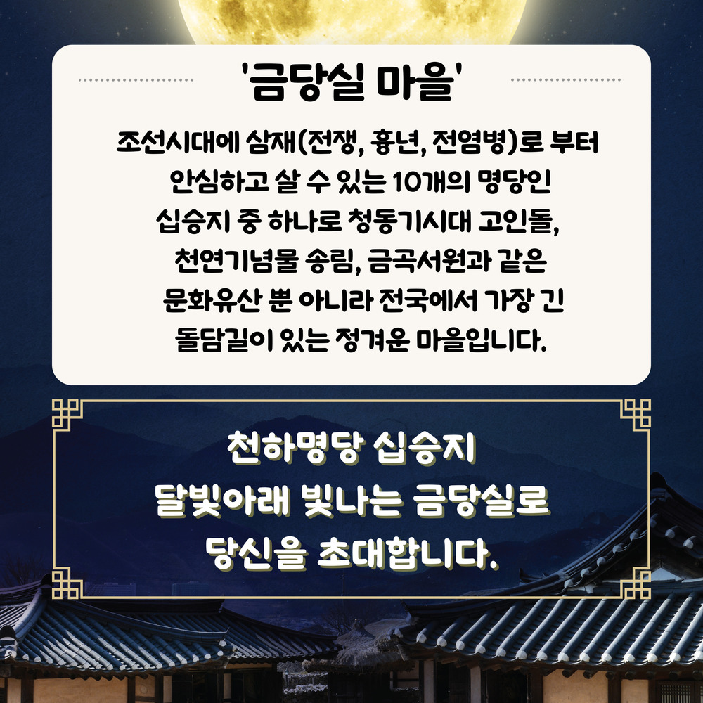 금당야행 포스터2